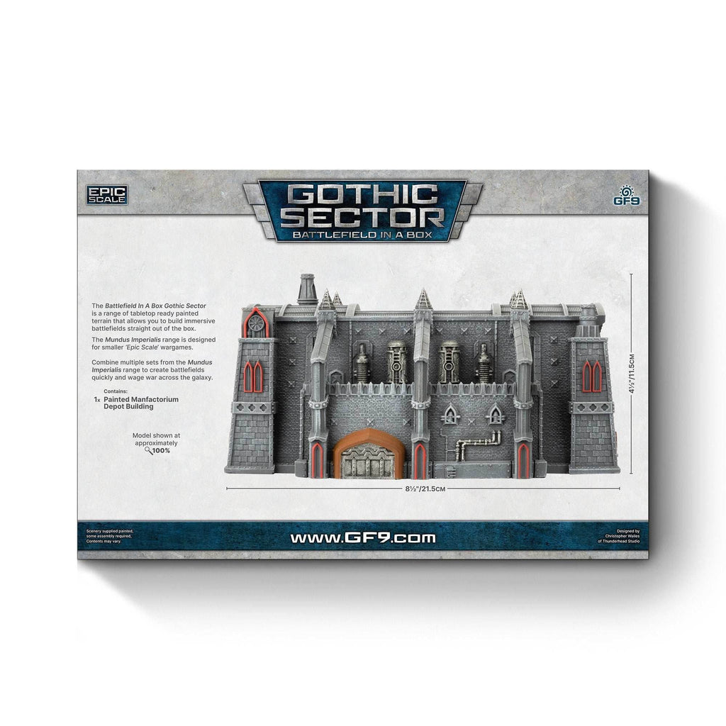 Battlefield in a Box: Mundus Imperialis - Manufactorium Depot - 