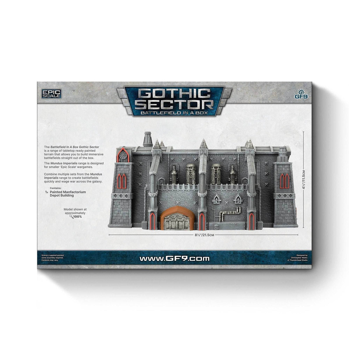 Battlefield in a Box: Mundus Imperialis - Manufactorium Depot - 