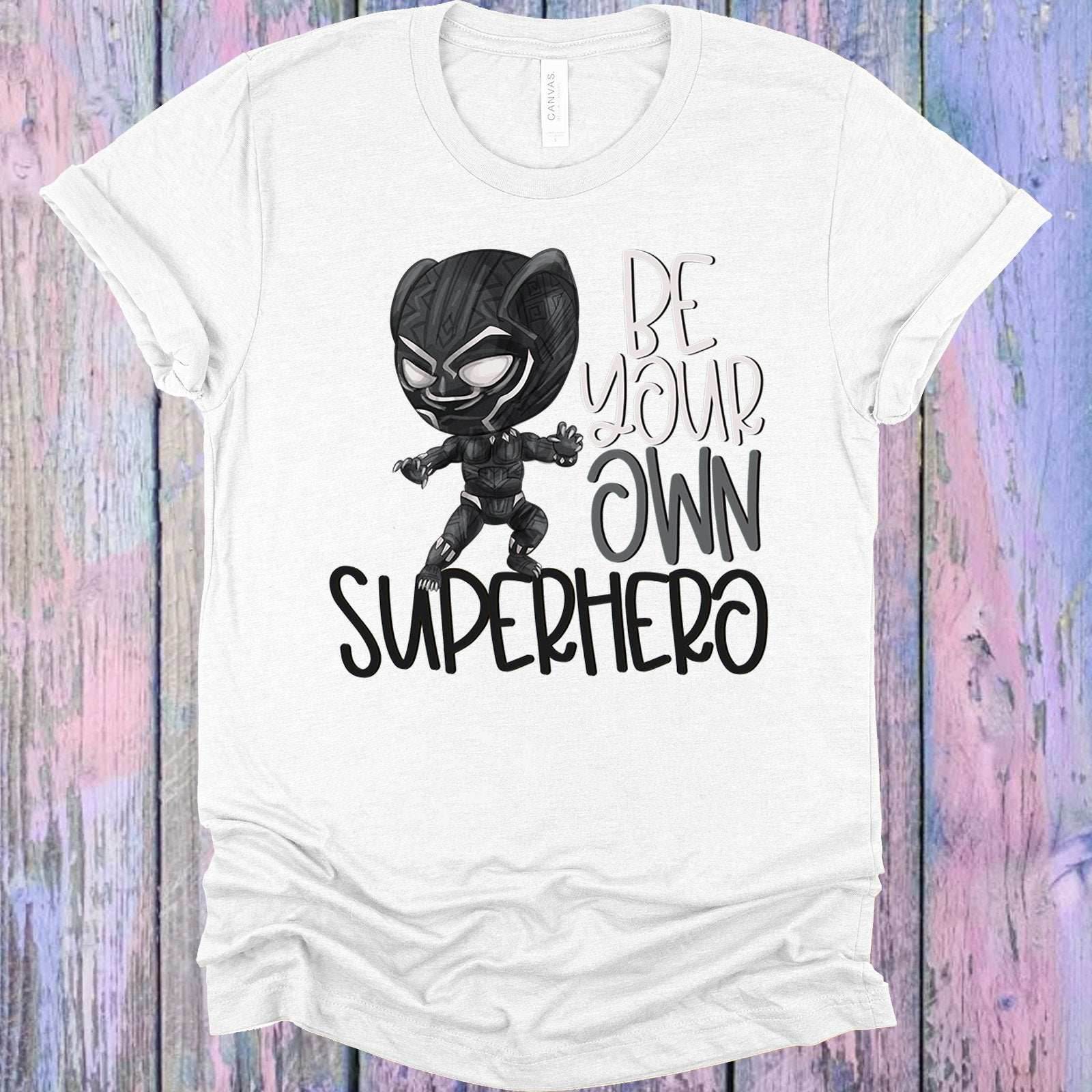 Be Your Own Superhero Black Panther Graphic Tee - S