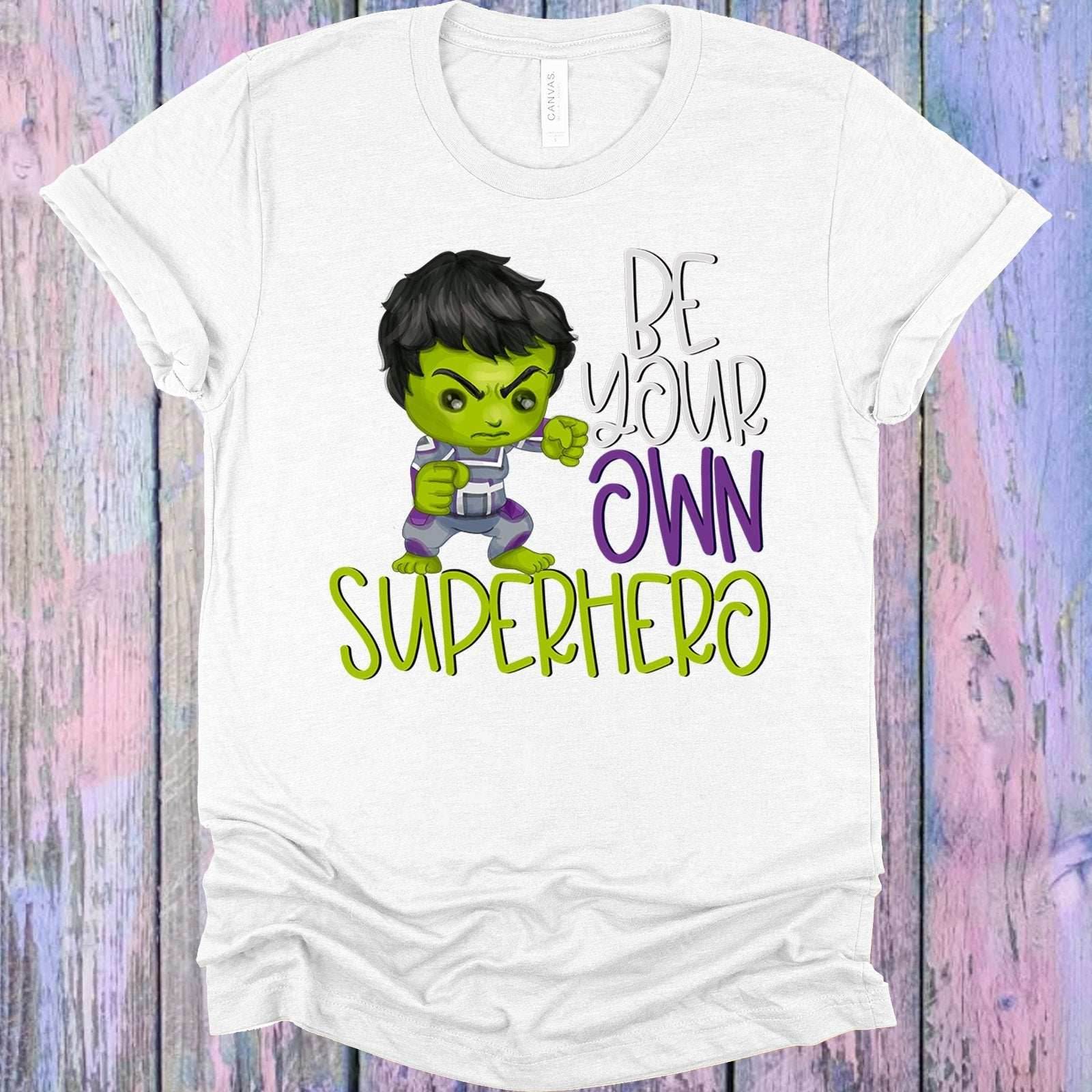 Be Your Own Superhero Hulk Graphic Tee - S