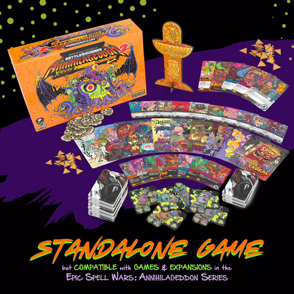 Epic Spell Wars of the Battle Wizards: ANNIHILAGEDDON 2 — XTREME NACHO LEGENDS - 