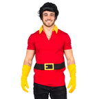 Beast Hunter Adult Unisex Halloween Cosplay Costume Shirt-Gloves-Wig Set