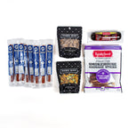 Deluxe Beef & Brews Snack Box – Gourmet Meat & Nut Gift for Beer Lovers