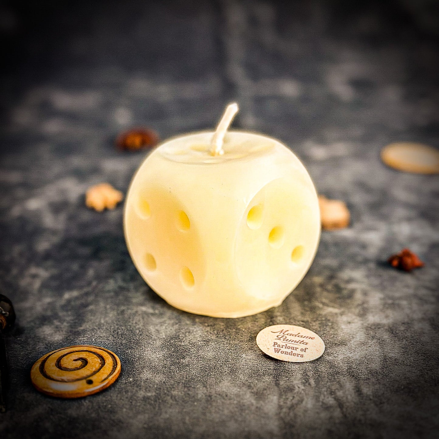 Lucky Dice Candle Spell Kit - Gambling Luck & Good Fortune