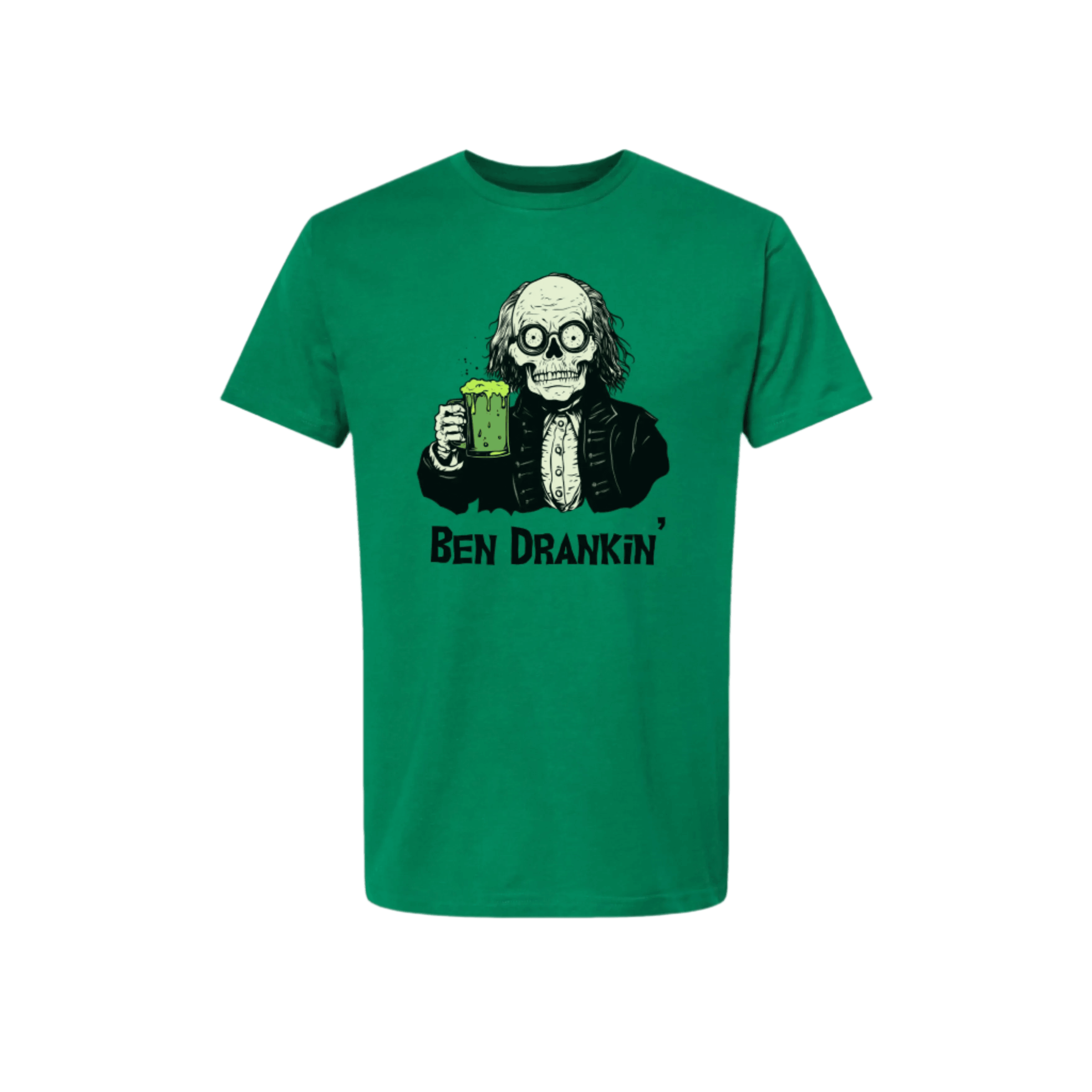 Ben Drankin' Unisex Shirt - S / Green
