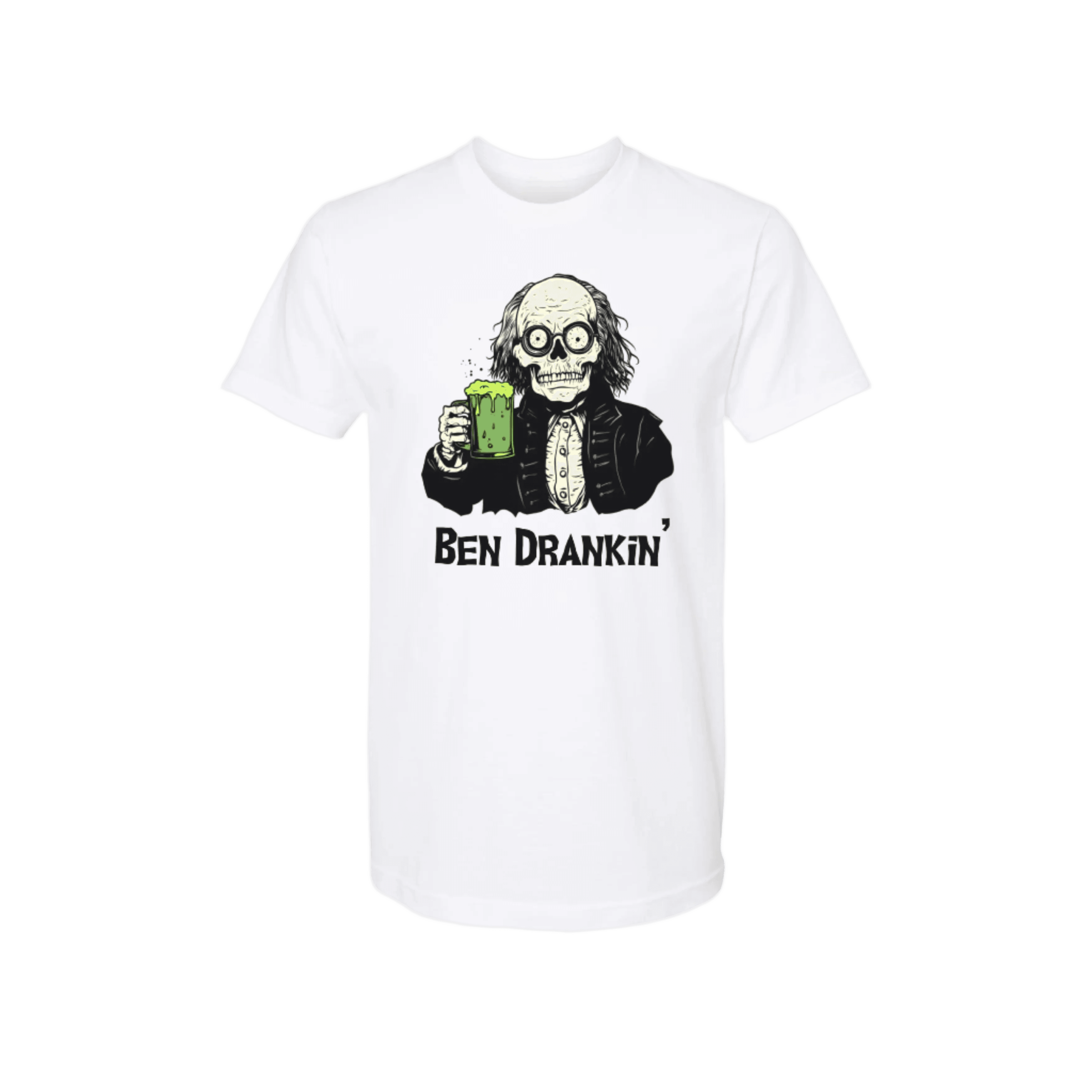 Ben Drankin' Unisex Shirt - S / White