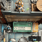 Xiguan Alleyways - Restaurant Alley / Color Printed