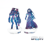 Infinity 3D Markers: Bit & Kiss (2x 25mm Cybermask) - AB