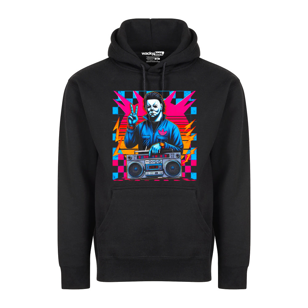 Michael Myers Retro Boombox Halloween Terror Horror Graphic Tee Shirt