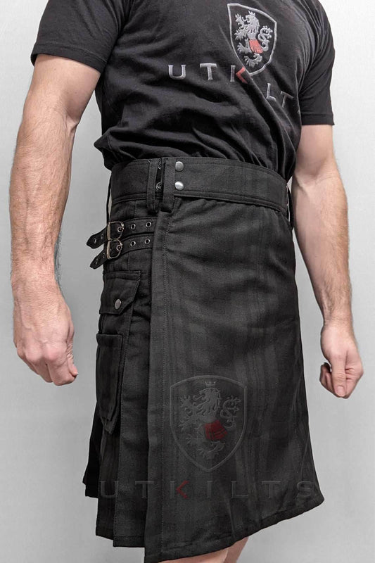 Standard Black Isle Tartan Utility Kilt - 30 / 22