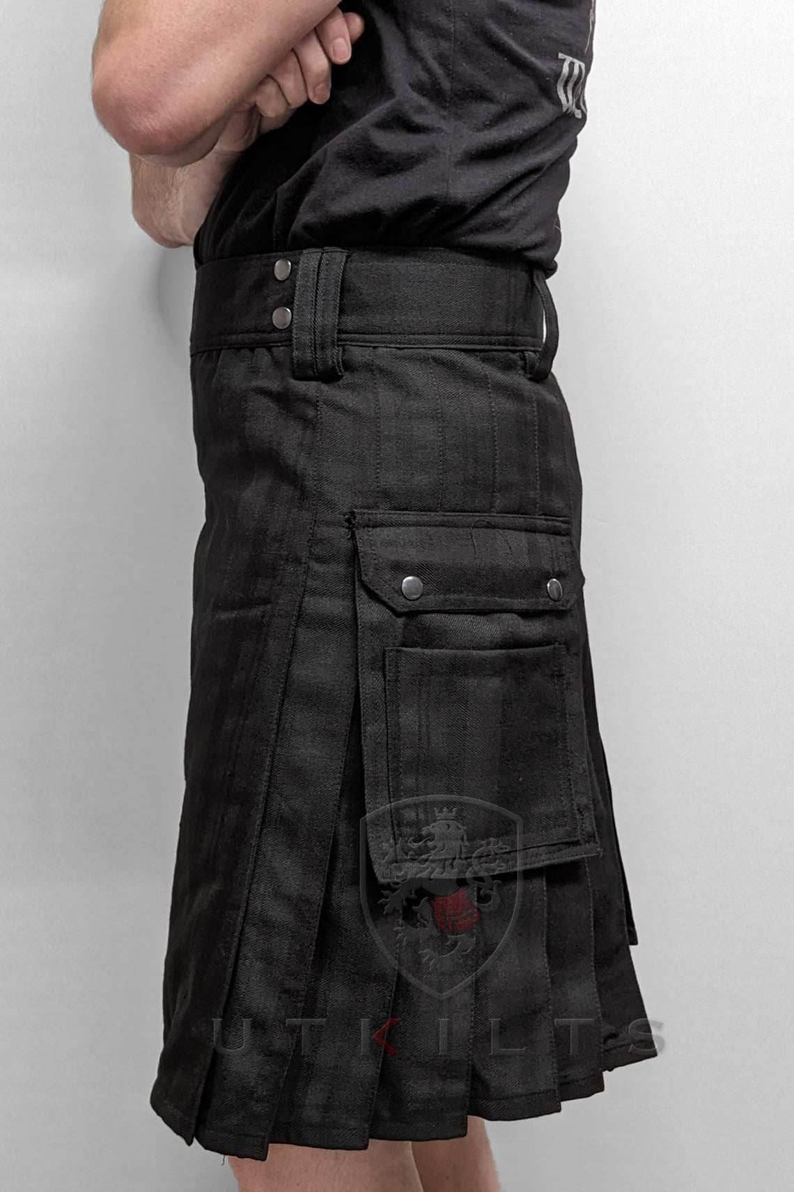 Standard Black Isle Tartan Utility Kilt - 30 / 22