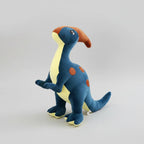 Kawaii Parasaurolophus Dinosaur Plush Toy – Soft Stuffed Dino in Green & Blue (55–95cm)