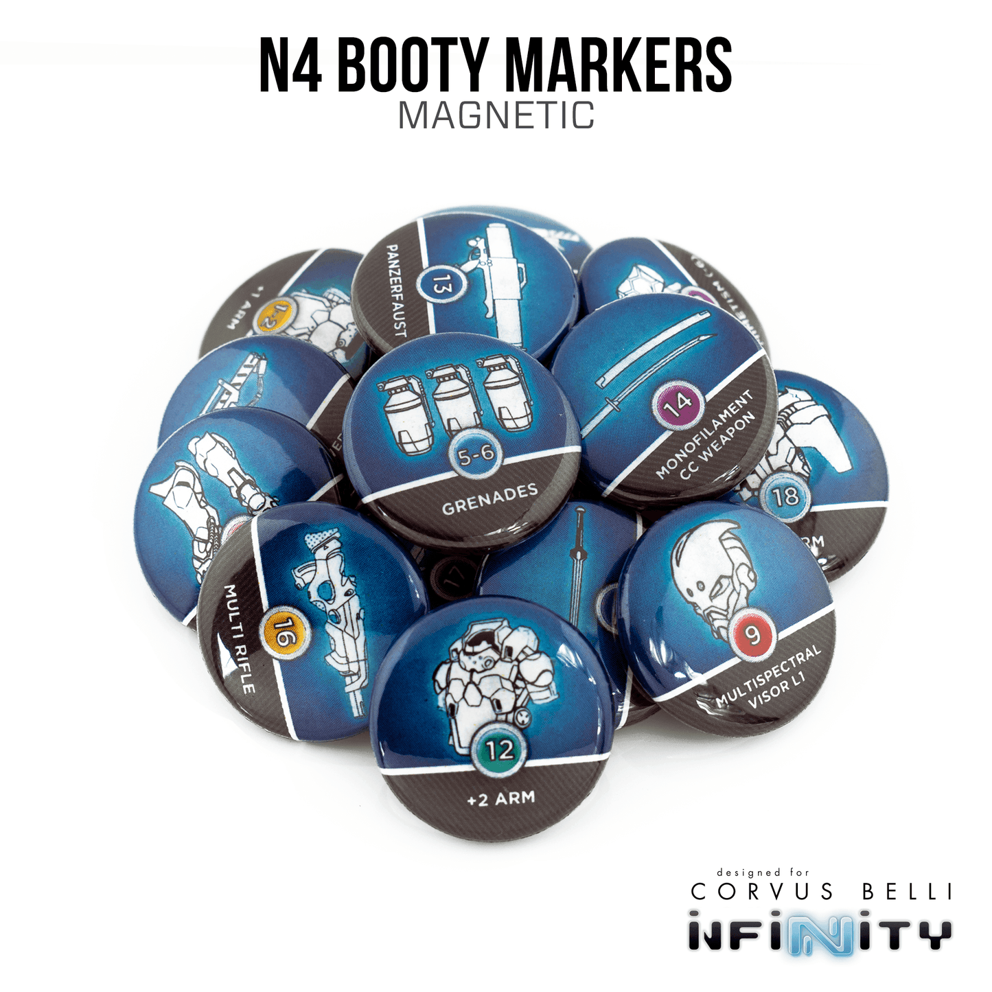 Booty / Panoply Markers - Acrylic / Included / English