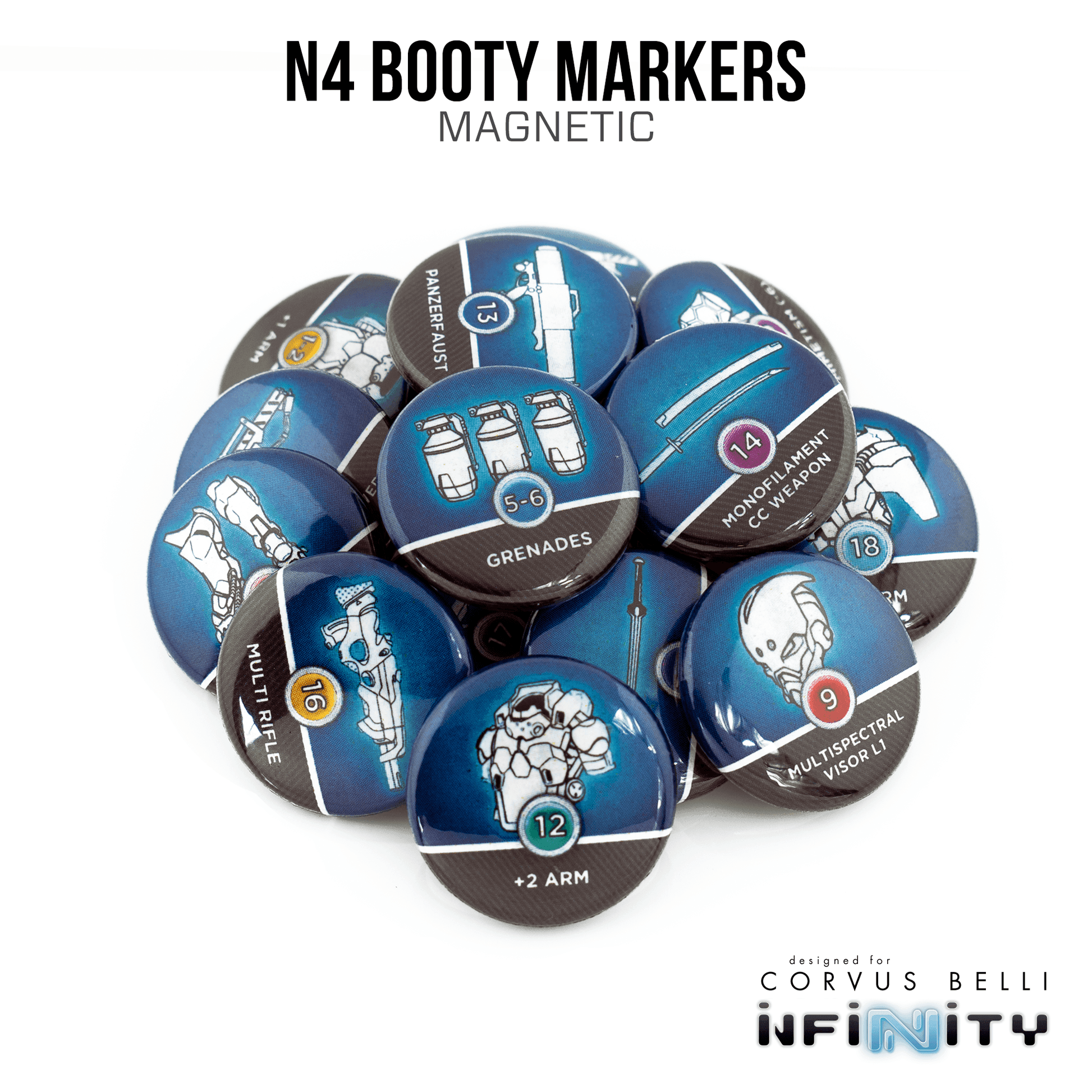 Booty / Panoply Markers - Acrylic / Included / English