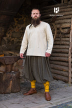 Rus Pants Borys Herringbone Olive/Grey