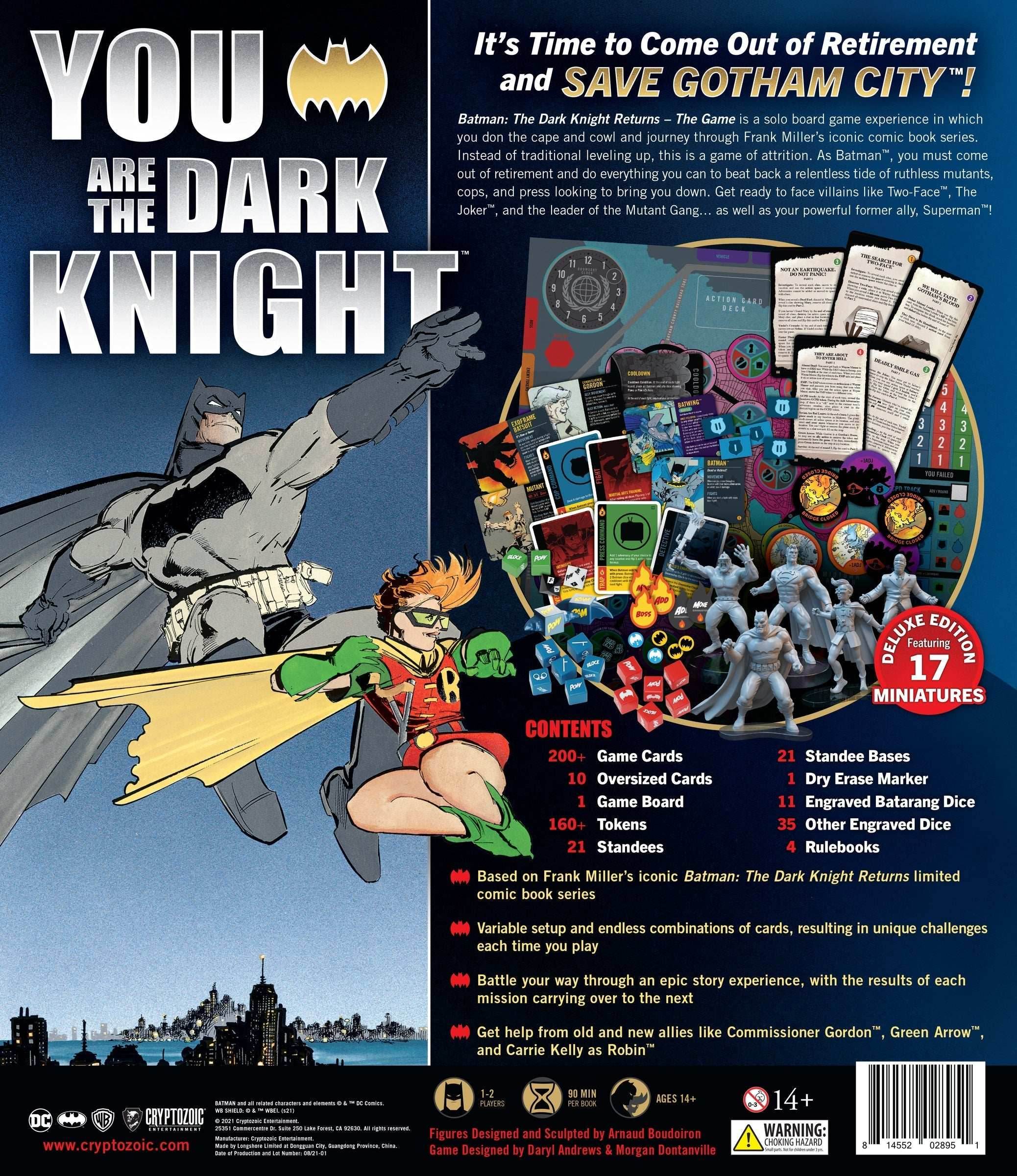 Batman: The Dark Knight Returns - Deluxe Game - 
