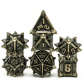 Warrior's Flail: Bronze - Metal RPG Dice Set - 
