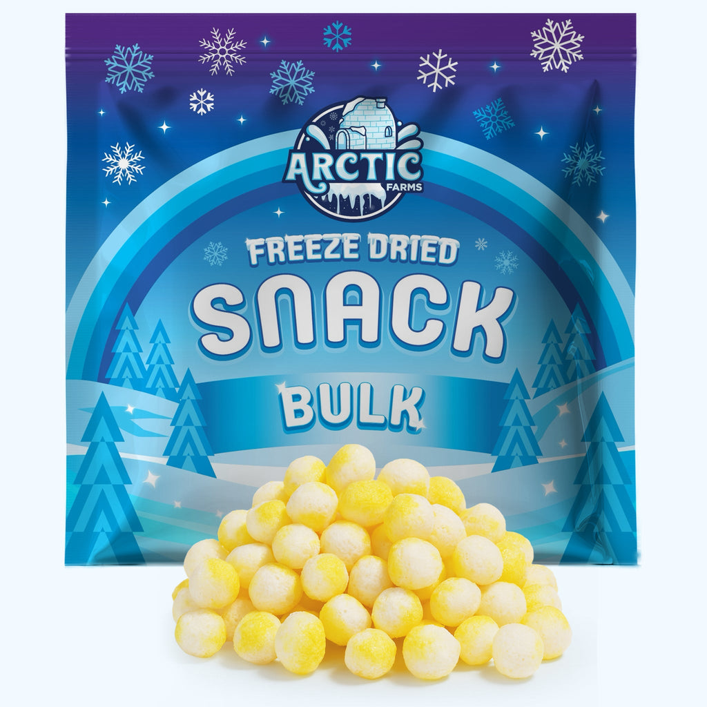 Freeze Dried Lemon Puffs Candies