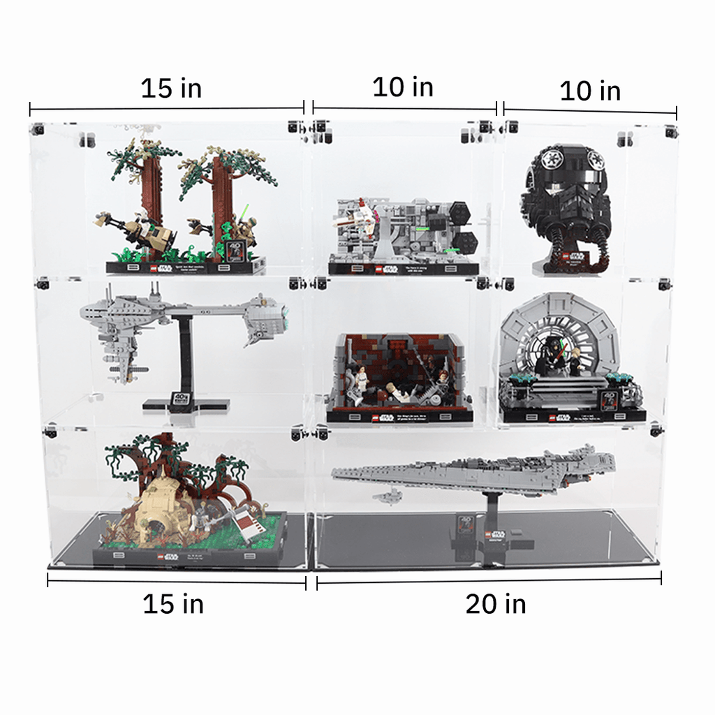 Mini Stacker 10x8x8 - Clear / UV Protection