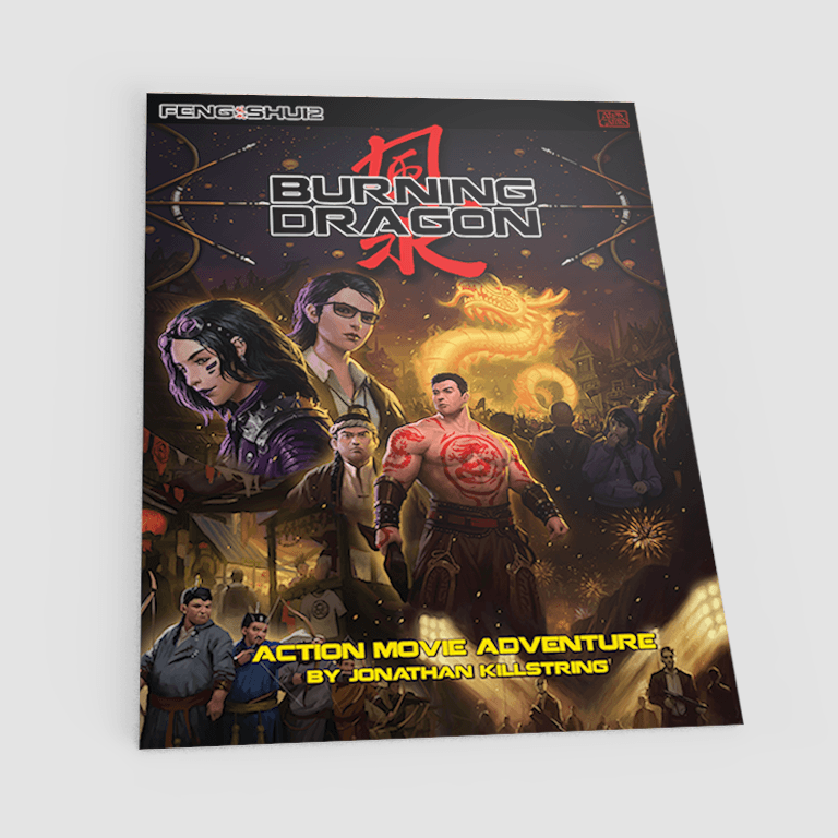 Burning Dragon (Feng Shui 2E) - Physical