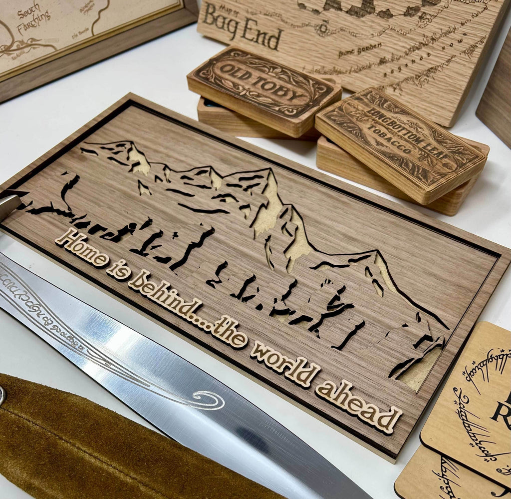 LOTR Fantasy Book Wall Art - 
