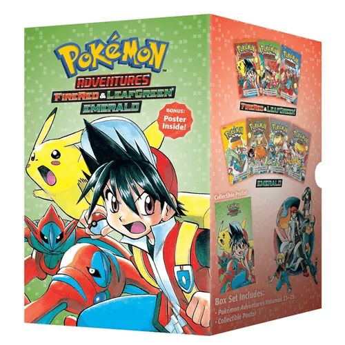 Pokémon Adventures Firered & Leafgreen / Emerald Box Set: Includes Vols. 23-29 - Paperback - 