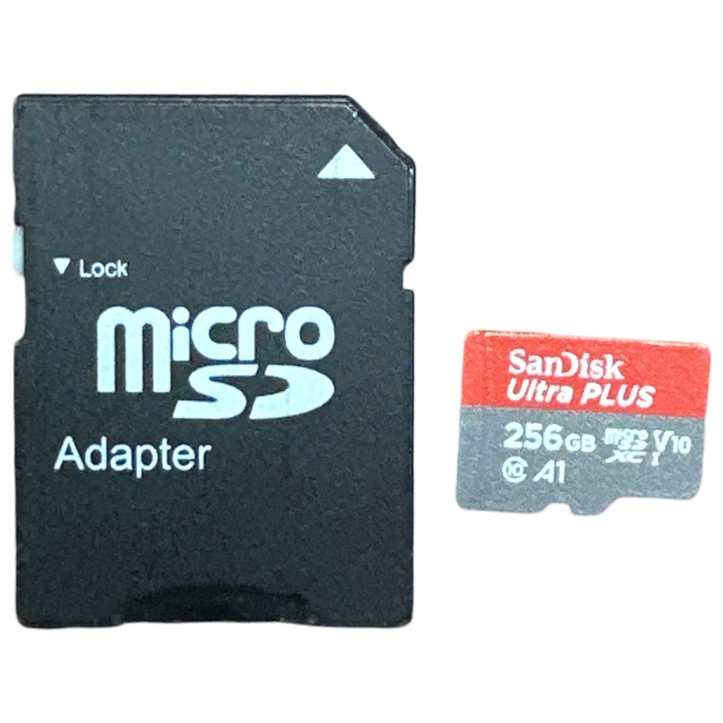 Memory Card With Adapter for Nintendo Switch - SANDISK Ultra Plus 256GB with Adapter