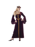 Adult Burgundy Guinevere Costume