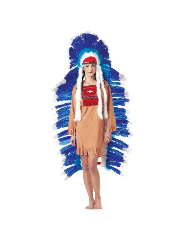 Adult Women's Full Indian Headdress