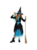 Child Large Turquoise Witch Costume