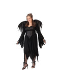 Black Rose Fairy Plus Size Adult Costume, Halloween