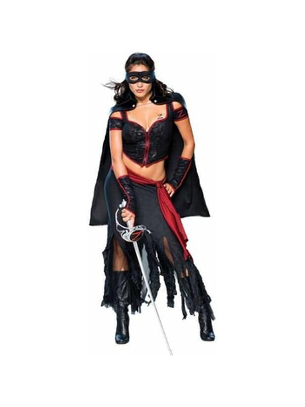 Adult Sexy Lady Zorro Costume