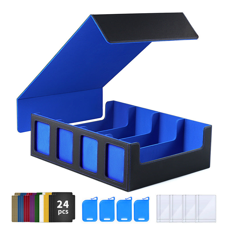 Large-capacity 3000+ Tabletop Game Card Storage Box - Yu-Gi-Oh! & Pokémon Flip-Top Card Case