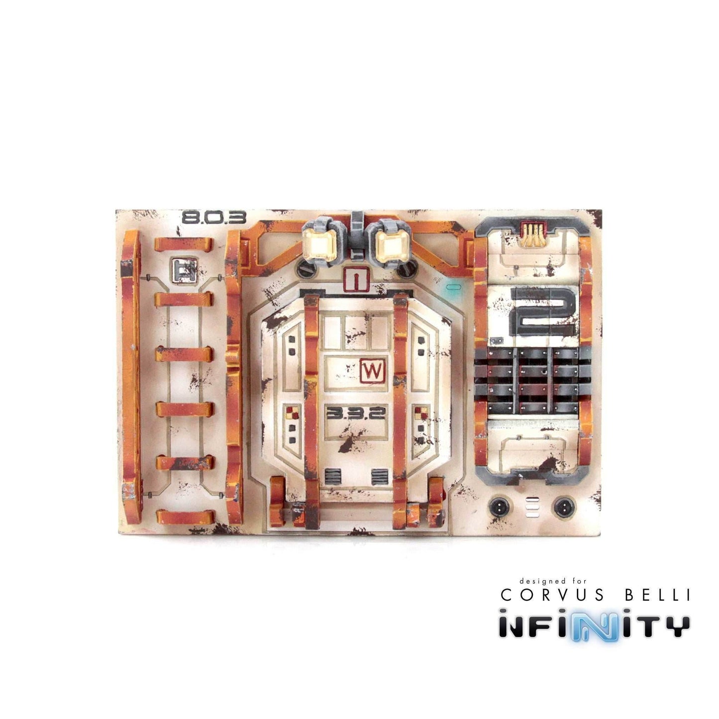 Cosmica Coolant Building - With Pipes