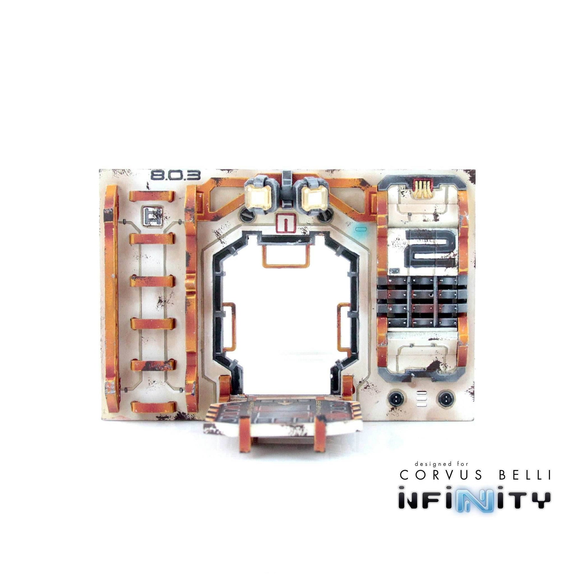 Cosmica Coolant Building - With Pipes