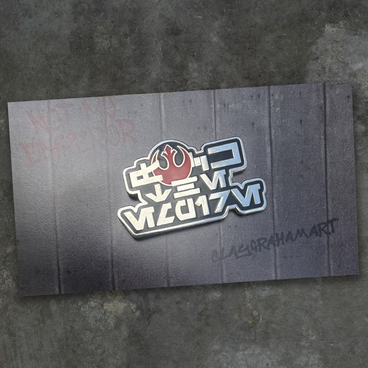 Eff the Empire 1.5" Hard Enamel Pin