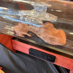 Star Wars Razor Crest in a Wine Bottle - With Stand