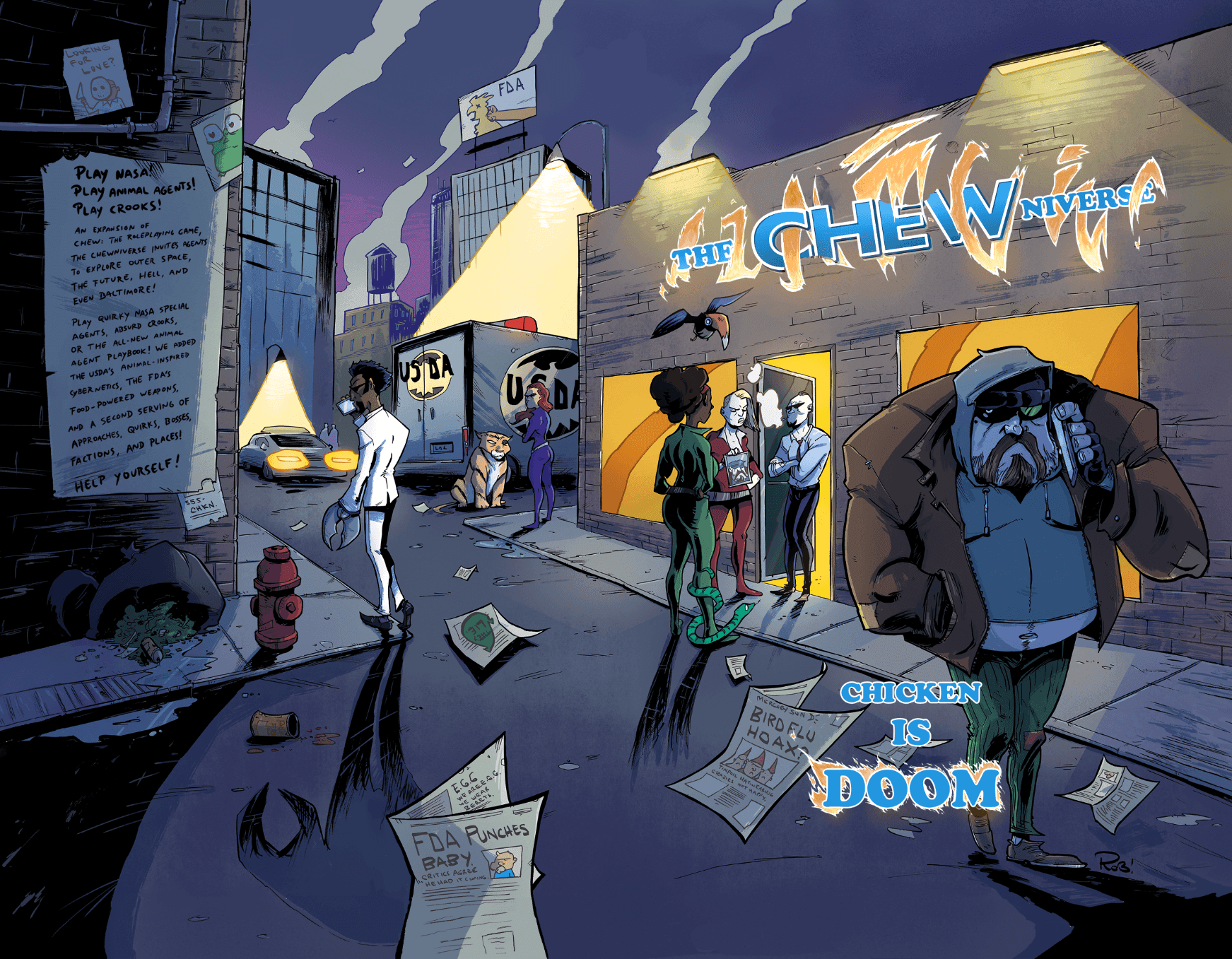 CHEWniverse Rpg Supplement - Paperback + PDF
