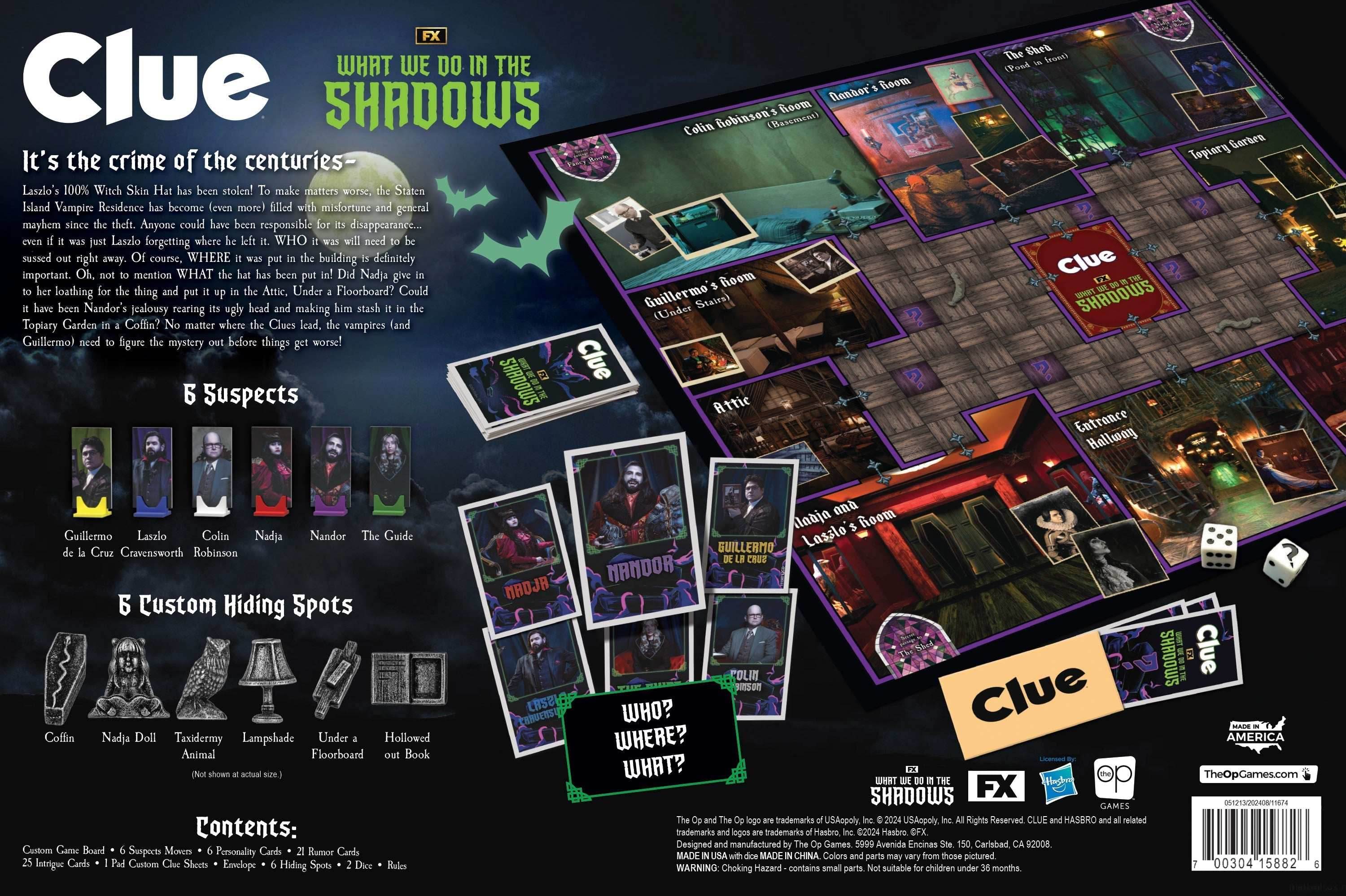 CLUE®: What We Do In The Shadows - 