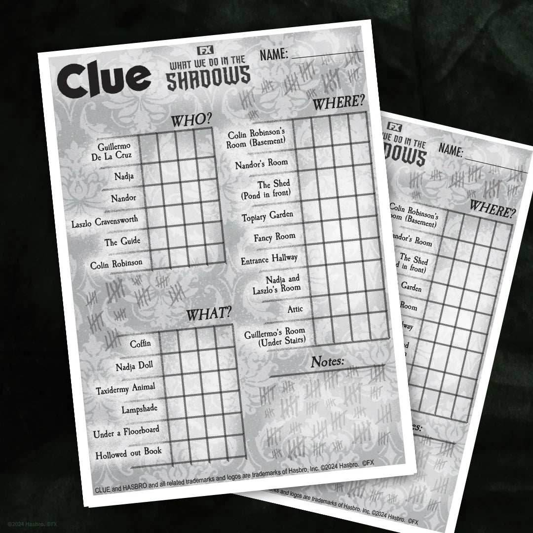 Clue: What We Do In The Shadows - 