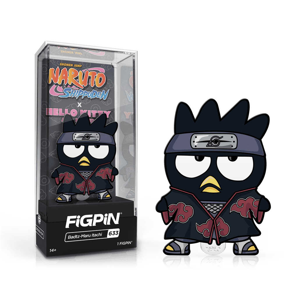 FiGPiN: Naruto x Hello Kitty - Badtz-Maru Itachi #633 - 