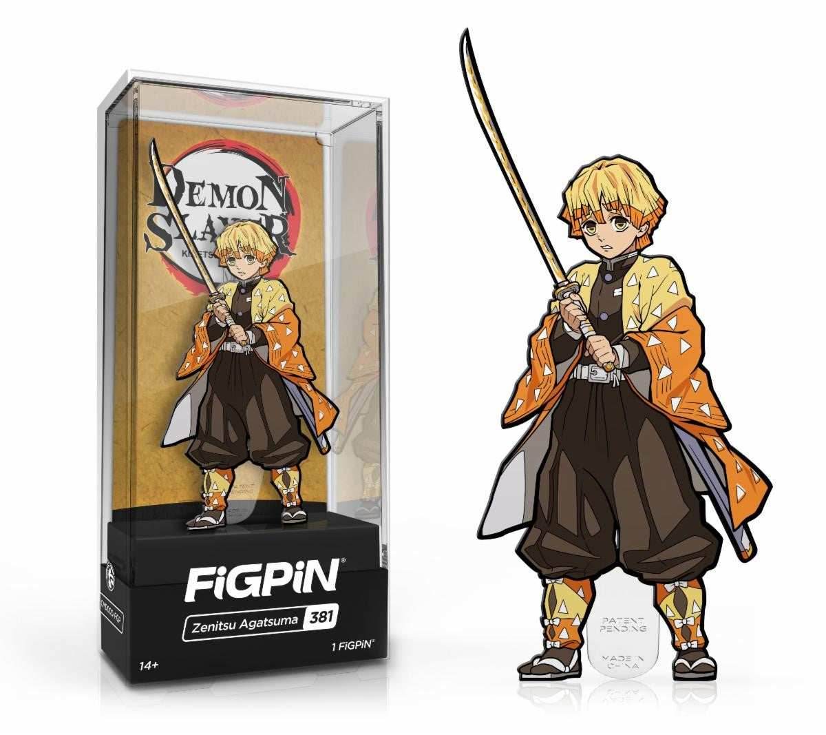 FiGPiN: Demon Slayer: Kimetsu no Yaiba - Zenitsu Agatsuma #381 - 