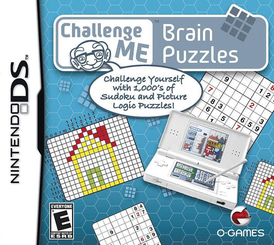 Challenge Me: Brain Puzzles (Nintendo DS) - Game Manual Only