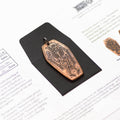 Coffin Memento Mori Memento Vivere Copper Charm or Pendant - Charm Only