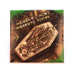 Coffin Memento Mori Memento Vivere Copper Charm or Pendant - Charm Only