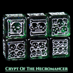 Crypt of the Necromancer Dice Set