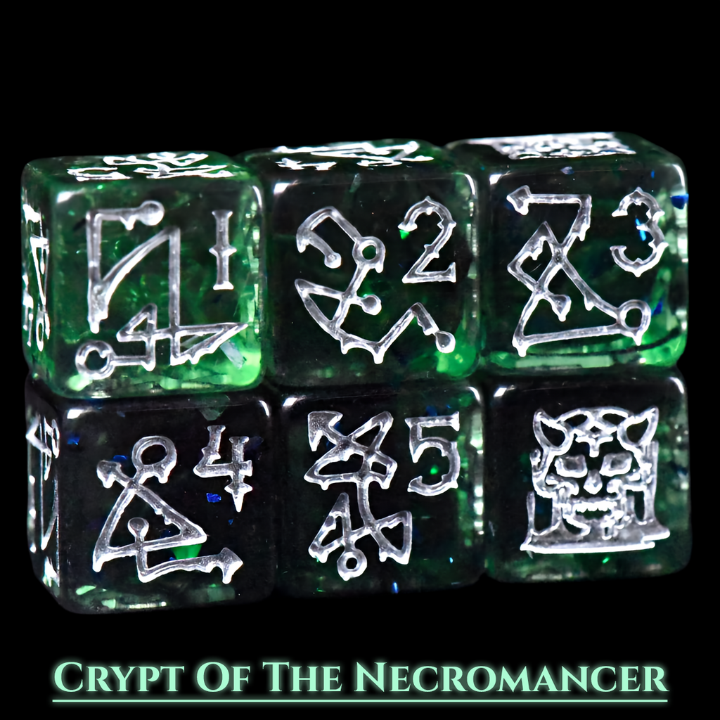 Crypt of the Necromancer Dice Set