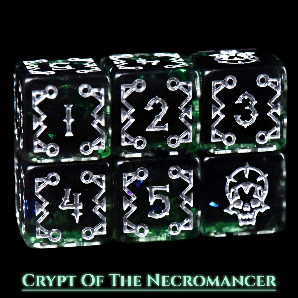 Crypt of the Necromancer Dice Set