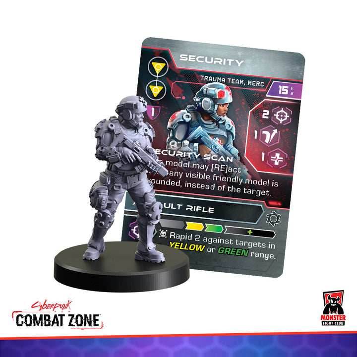 Cyberpunk Red Combat Zone: Trauma Team (Mercs) - 