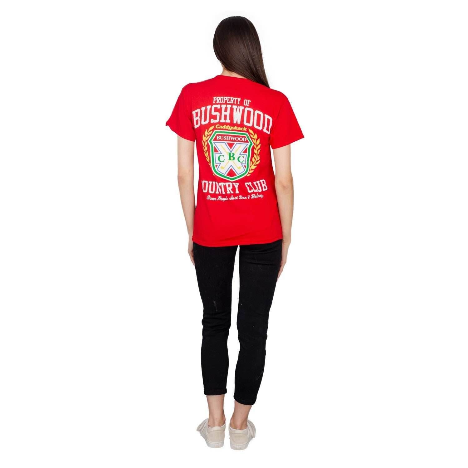 Caddyshack Bushwood CC Back Print T-shirt - S